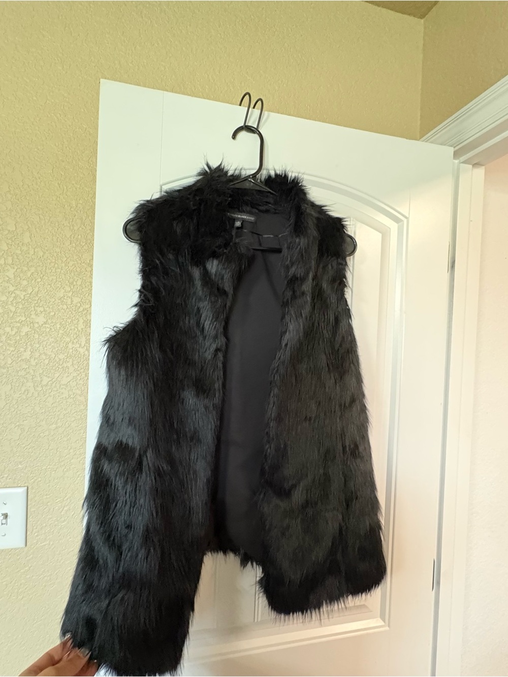 Fur vest (faux)